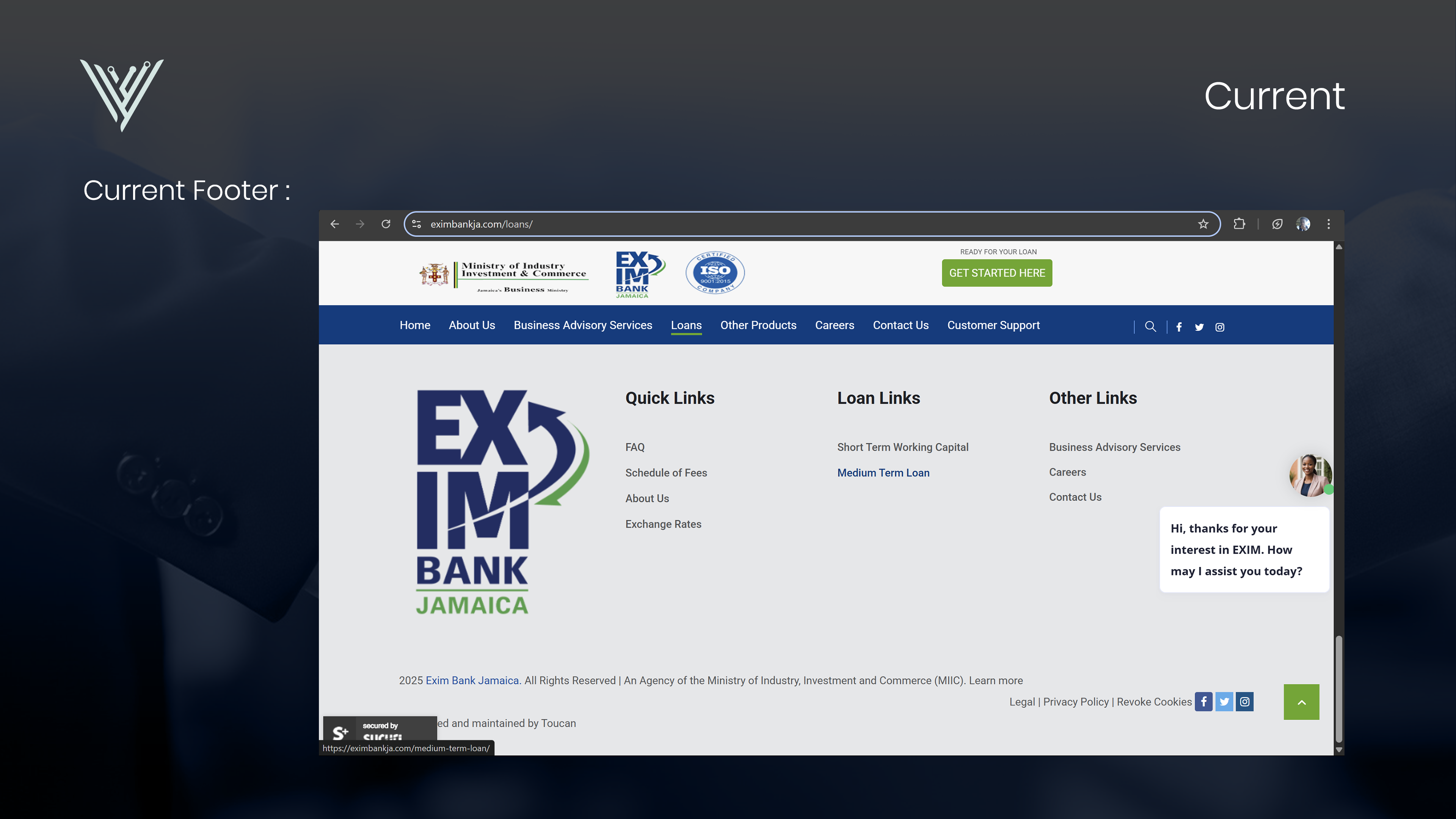 Exim Bank Case Study Image